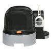 PawHut Cat Litter Box Easy to Clean Open with Scoop, Gray