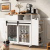 Furniture Style Dog Crate Kitchen Island End Table Pet Friendly Furniture