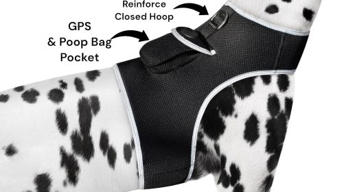 Pet Tracker Pocket GPS Dog Tracking Systems for Pet Security Surveillance Size:S