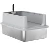 XL Stainless Steel Cat Litter Box for Big and Multiple Cats with High Wall Side, Scoop, Easy Cleaning & Odor Free