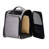 Pet Carrier Backpack, Expandable Cat Dog Carrier with Front & Back Extension, Breathable Mesh Travel Backpack for Small Dogs Cats