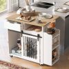 Furniture Style Dog Crate Kitchen Island End Table Pet Friendly Furniture