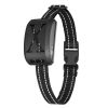 Electric Dog Collar Receiver Anti-Bark Dog Deterrent Training Collar with Beep Vibration Shock Modes for Dog Fence System
