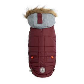 Winter Sailor Parka - Burgundy (size: M)