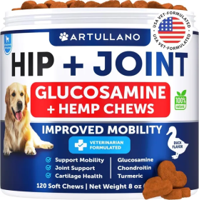 Hemp Hip And Joint Supplement For Dogs Glucosamine For Dogs (Option: 1PC)